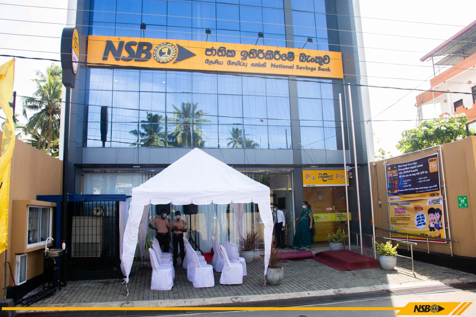 NSB opens 261st branch at Ahangama National Savings Bank