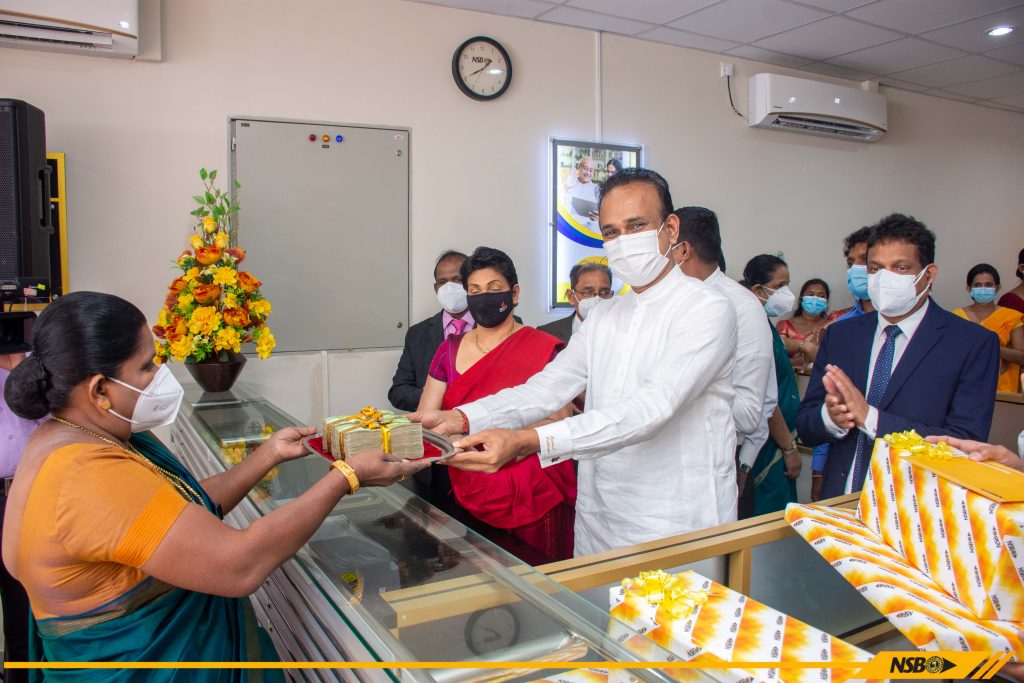 NSB opens 261st branch at Ahangama National Savings Bank