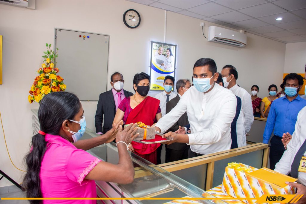 NSB opens 261st branch at Ahangama National Savings Bank