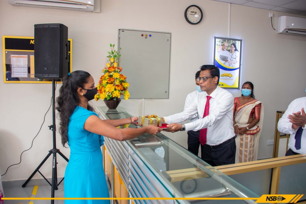 NSB opens 261st branch at Ahangama National Savings Bank
